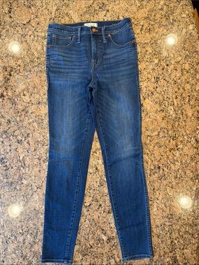 Women’s Madewell 10” High Rise Skinny Jeans - Size 28 Tall